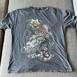 Koi fish shirt, great condition, worn once
